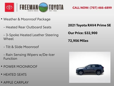 2021 Toyota RAV4 Prime SE