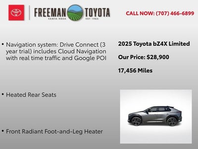 2025 Toyota bZ4X XLE AWD