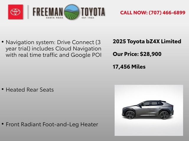 2025 Toyota bZ4X XLE AWD