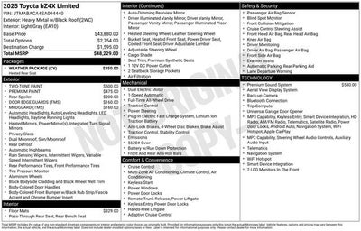 2025 Toyota bZ4X XLE AWD