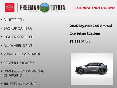 2025 Toyota bZ4X XLE AWD