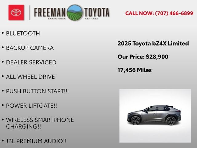 2025 Toyota bZ4X XLE AWD