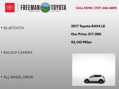 2017 Toyota RAV4 LE AWD
