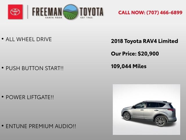 2018 Toyota RAV4 Limited AWD