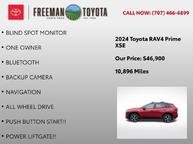 2024 Toyota RAV4 Prime XSE