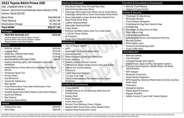 2023 Toyota RAV4 Prime XSE