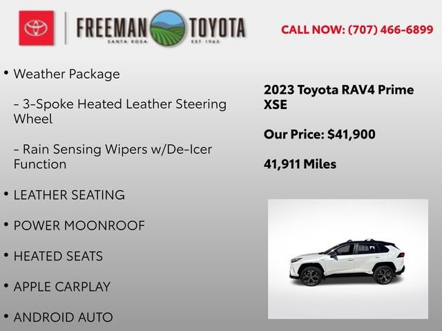 2023 Toyota RAV4 Prime XSE