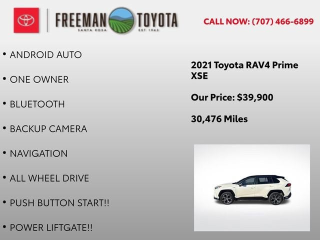 2021 Toyota RAV4 Prime XSE