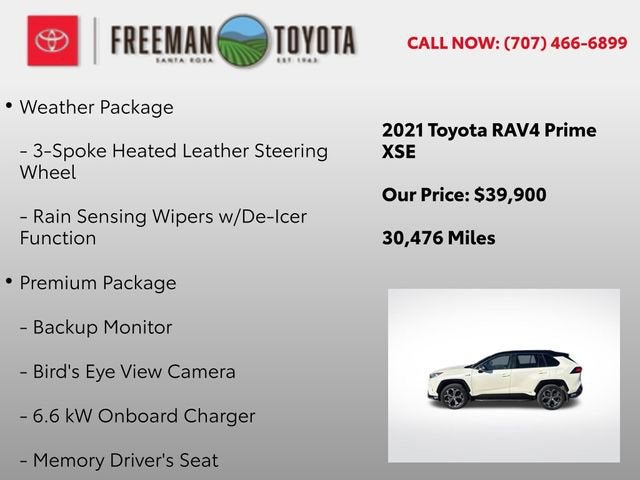 2021 Toyota RAV4 Prime XSE