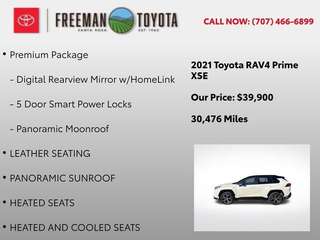 2021 Toyota RAV4 Prime XSE