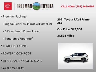 2021 Toyota RAV4 Prime XSE