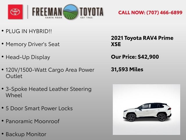 2021 Toyota RAV4 Prime XSE