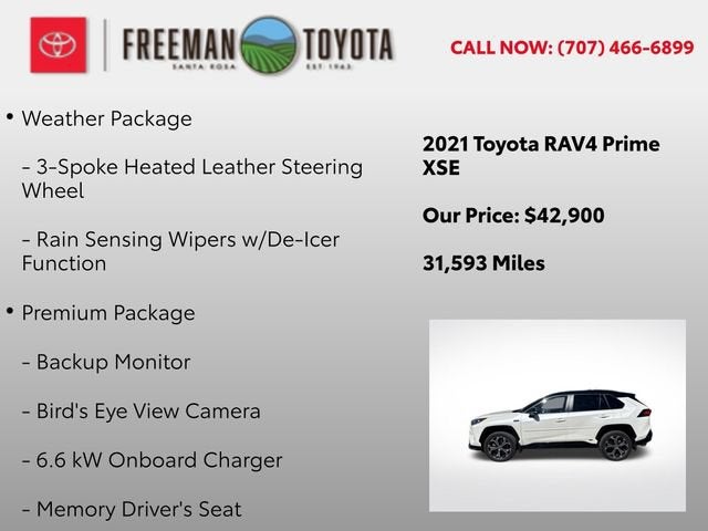 2021 Toyota RAV4 Prime XSE