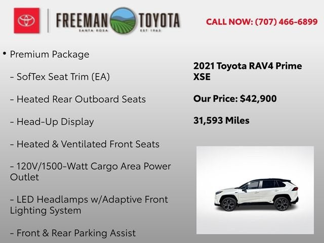 2021 Toyota RAV4 Prime XSE