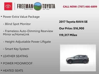 2017 Toyota RAV4 SE FWD