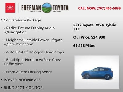 2017 Toyota RAV4 Hybrid XLE AWD