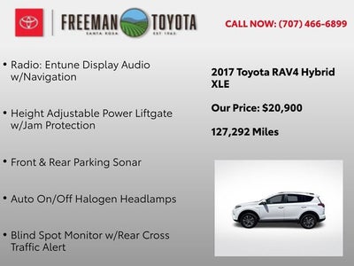 2017 Toyota RAV4 Hybrid XLE AWD