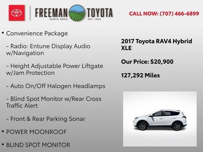 2017 Toyota RAV4 Hybrid XLE AWD