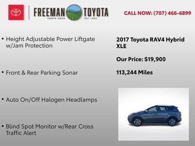 2017 Toyota RAV4 Hybrid XLE AWD