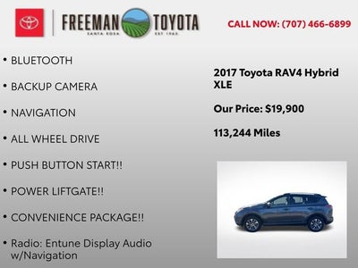 2017 Toyota RAV4 Hybrid XLE AWD