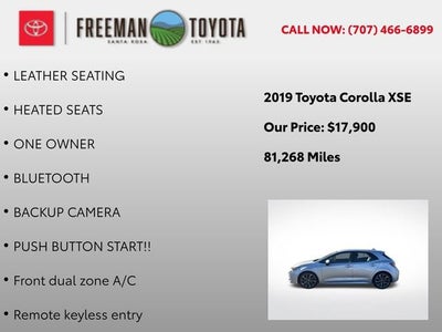 2019 Toyota Corolla Hatchback Base