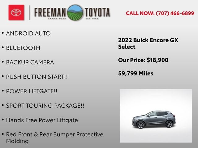 2022 Buick Encore GX FWD 4dr Select