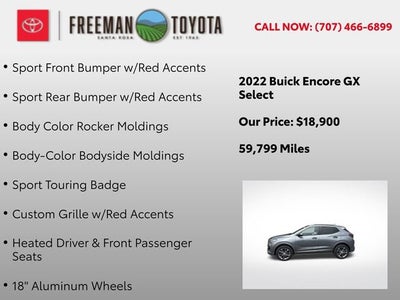 2022 Buick Encore GX FWD 4dr Select