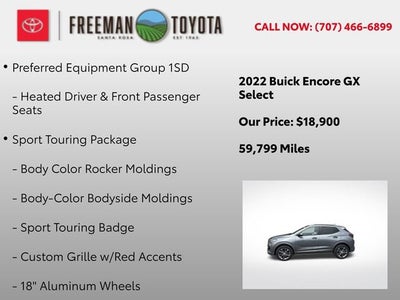 2022 Buick Encore GX FWD 4dr Select