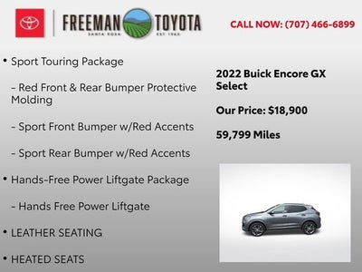 2022 Buick Encore GX FWD 4dr Select