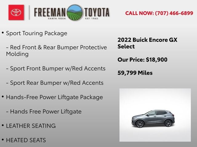 2022 Buick Encore GX FWD 4dr Select