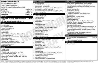 2024 Chevrolet Trax FWD 4dr LT