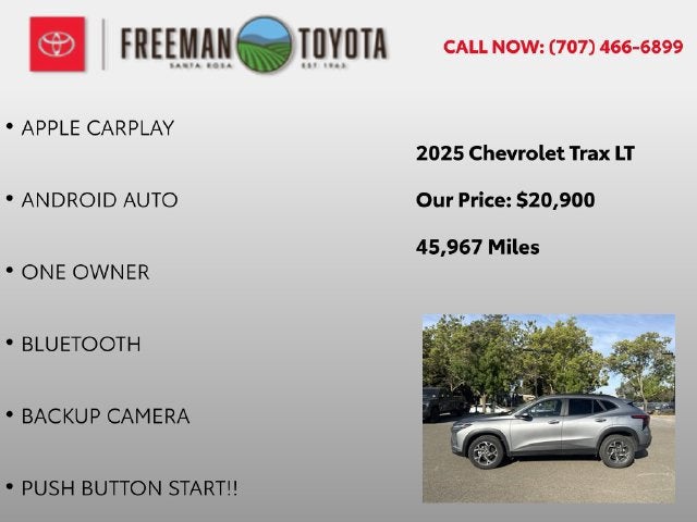 2025 Chevrolet Trax FWD 4dr LT