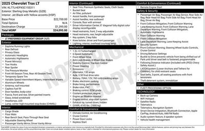 2025 Chevrolet Trax FWD 4dr LT