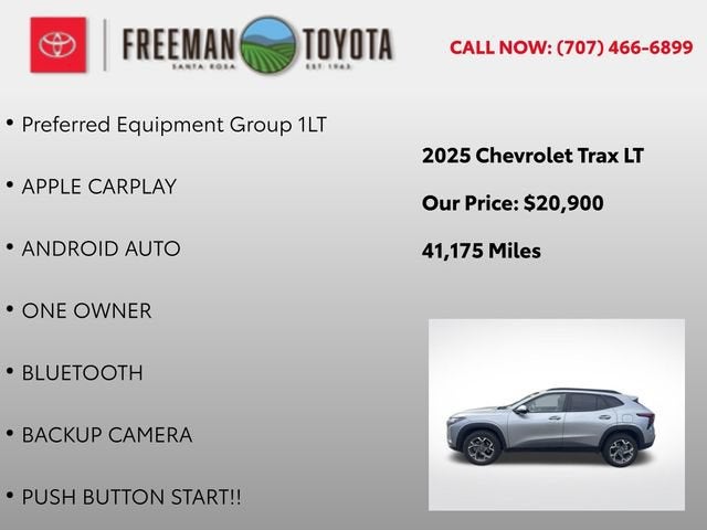 2025 Chevrolet Trax FWD 4dr LT