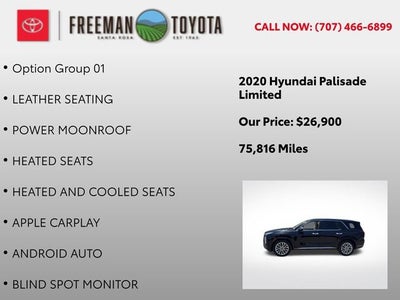 2020 Hyundai Palisade Limited AWD