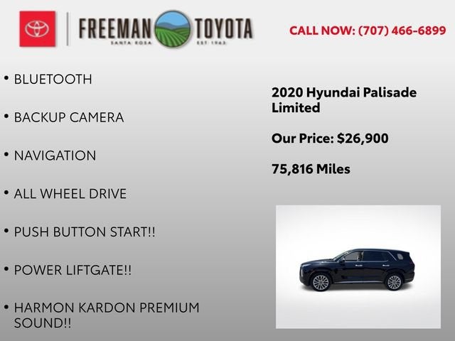2020 Hyundai Palisade Limited AWD