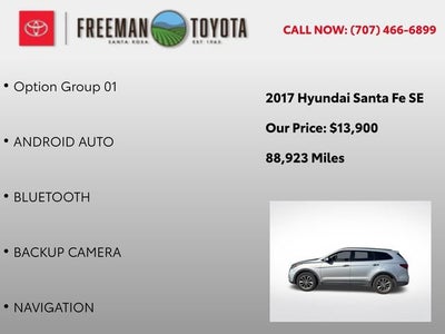 2017 Hyundai Santa Fe SE 3.3L Auto