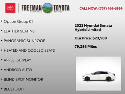 2023 Hyundai Sonata Hybrid Limited 2.0L