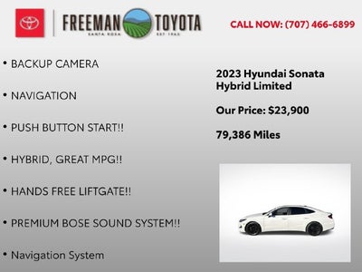 2023 Hyundai Sonata Hybrid Limited 2.0L