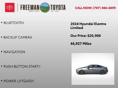 2024 Hyundai Elantra Limited IVT