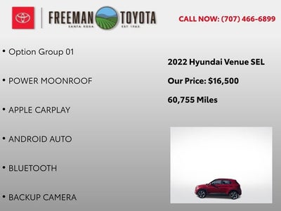 2022 Hyundai Venue SEL IVT