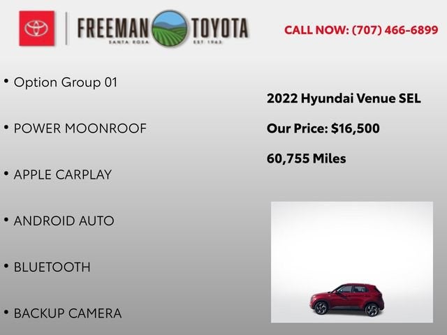 2022 Hyundai Venue SEL IVT