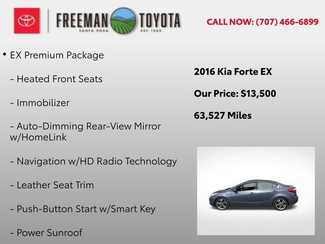 2016 Kia Forte 4dr Sdn Auto EX