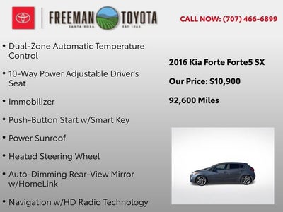 2016 Kia Forte 5-Door 5dr HB Man SX