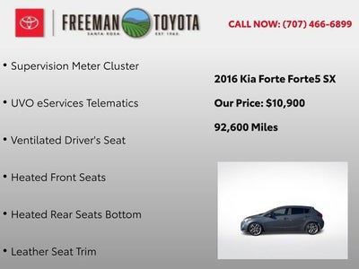 2016 Kia Forte 5-Door 5dr HB Man SX