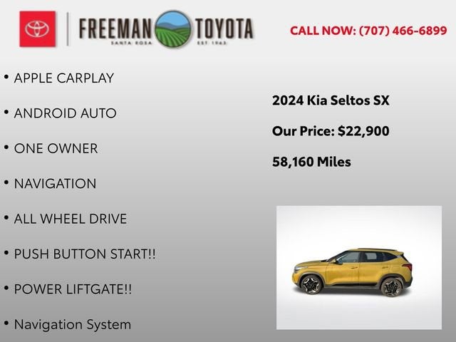 2024 Kia Seltos SX DCT AWD