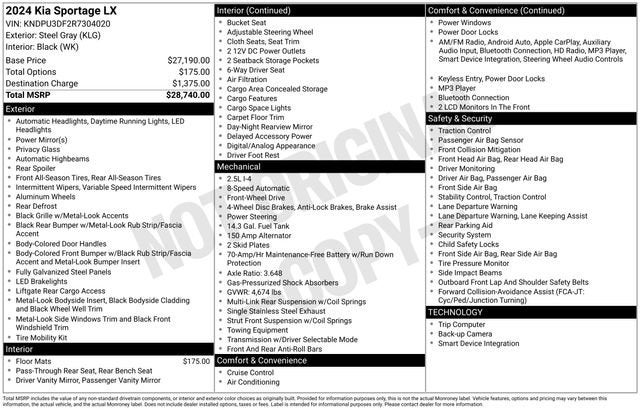 2024 Kia Sportage LX FWD