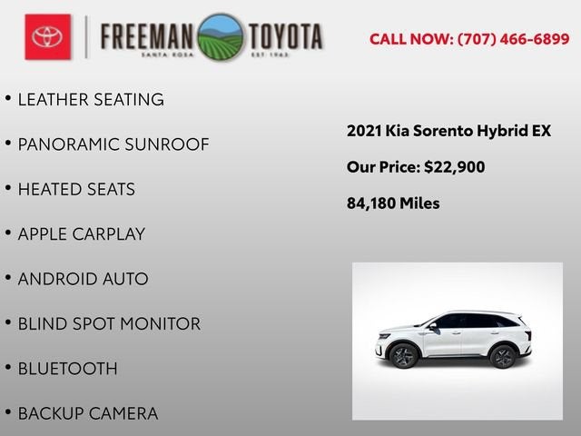 2021 Kia Sorento Hybrid EX FWD