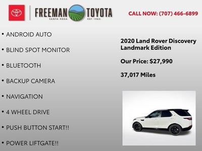 2020 Land Rover Discovery Landmark Edition V6 Supercharged