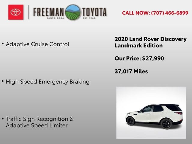 2020 Land Rover Discovery Landmark Edition V6 Supercharged